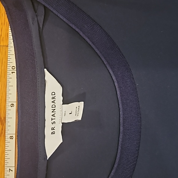 Navy tee in tall - Picture 5 of 7